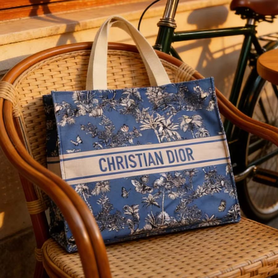 Luxury Bags Dior - Torebka Dior, luksusowa, niebieska, personalizowana torba