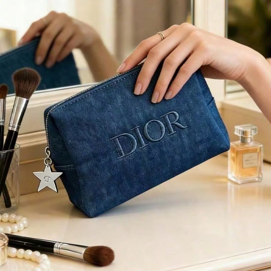 Kosmetyczka Dior z ciemnego de – Luxury Bags Dior recenzja i cena