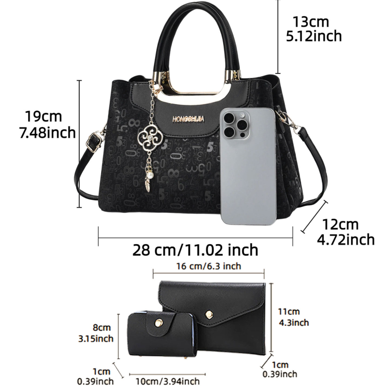 3-częściowy zestaw torebek dam – Luxury Bags Women recenzja i cena