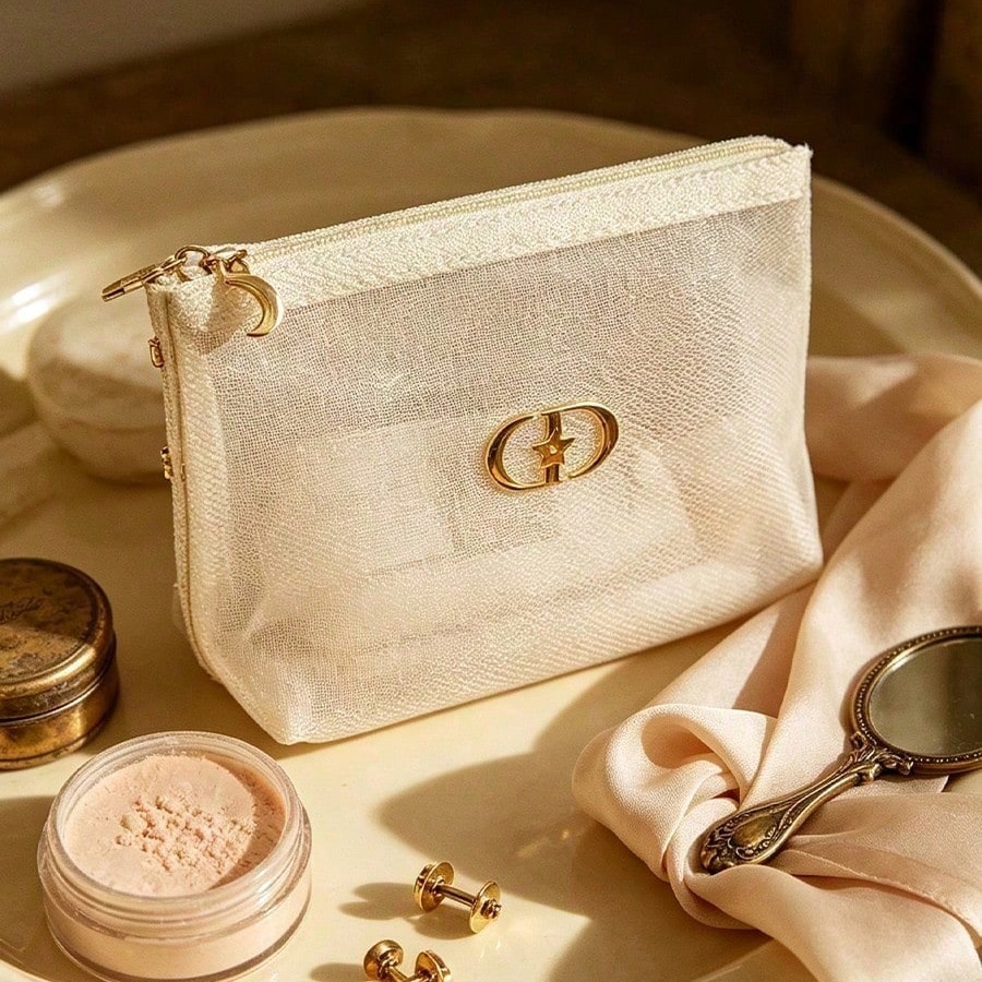 Biała przezroczysta kosmetyczk – Luxury Bags Dior recenzja i cena