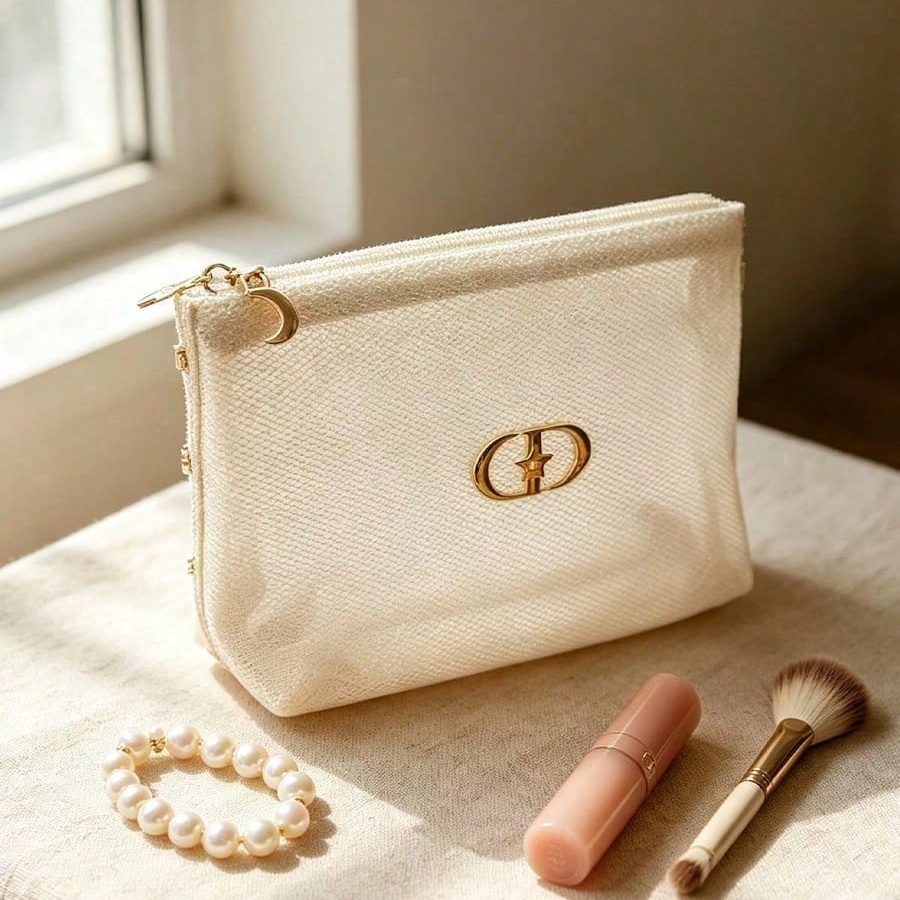 Biała przezroczysta kosmetyczk – Luxury Bags Dior recenzja i cena