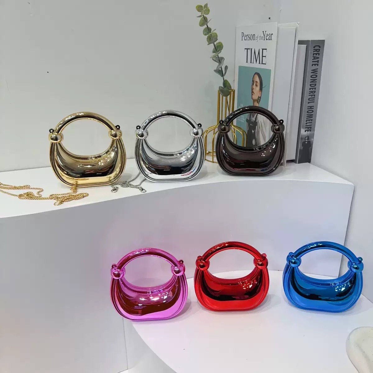 Mini złota torebka wieczorowa  – Luxury Bags Women recenzja i cena