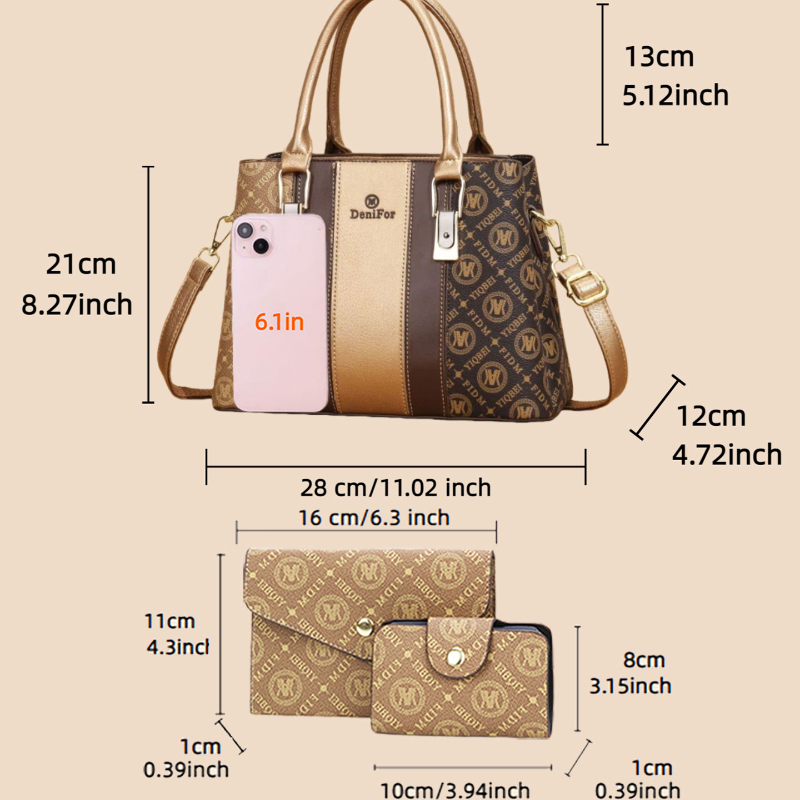 3-częściowy zestaw damskich to – Luxury Bags Women recenzja i cena