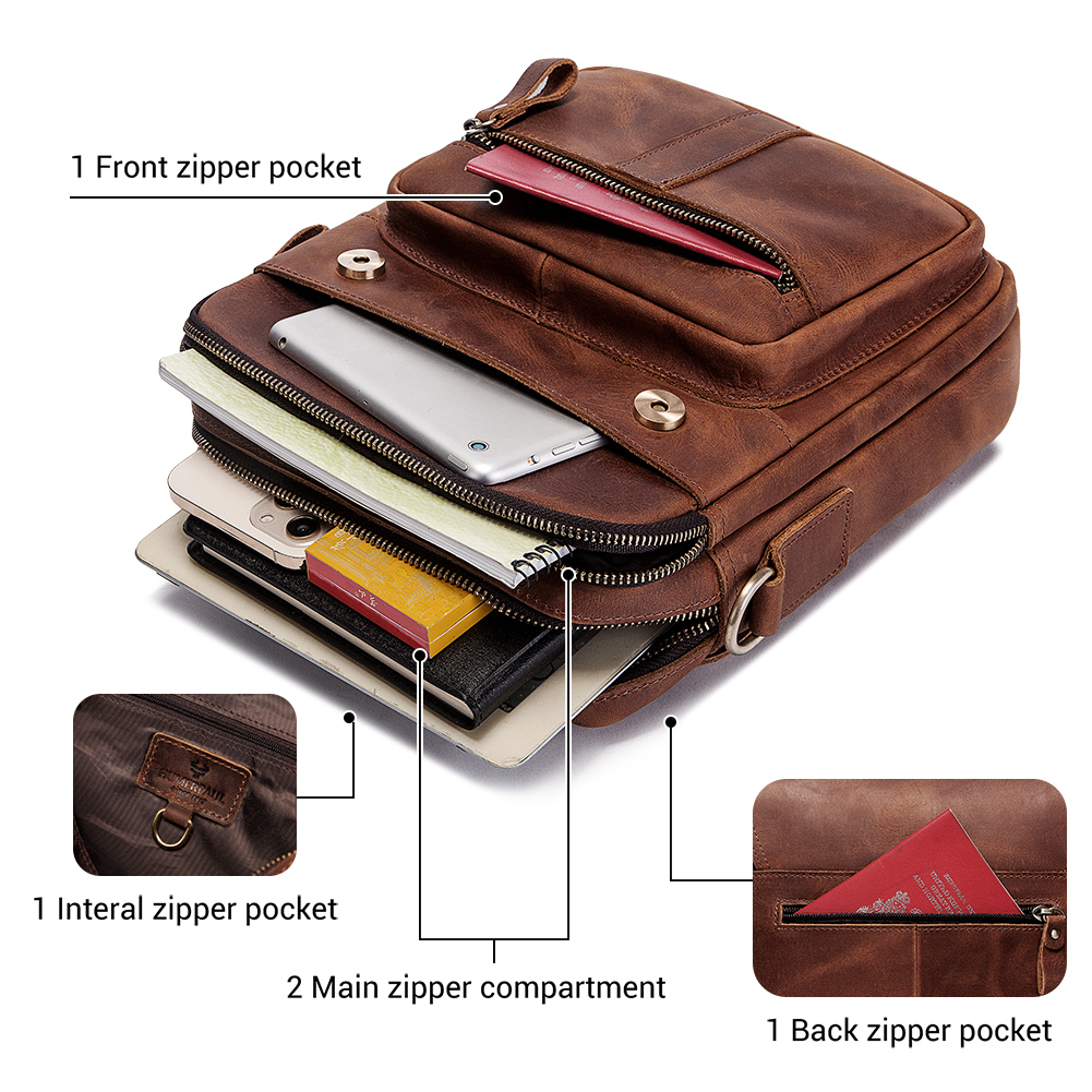 HUMERPAUL Męska torba na ramię – Luxury Bags Storage recenzja i cena